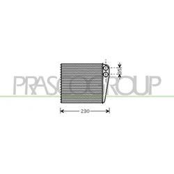 Prasco Wärmetauscher, Innenraumheizung Vg055h001 Für Skoda Seat Vw