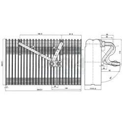 Meat & Doria Verdampfer, Klimaanlage 997017 Für Opel