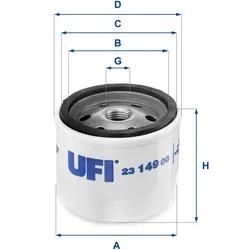 Ufi 2314900 76Mm Für Moto Guzzi