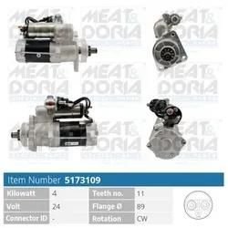 Meat & Doria Starter 5173109 Für Mercedes