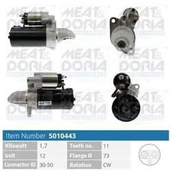 Meat & Doria Starter 5010443 Für Land Rover