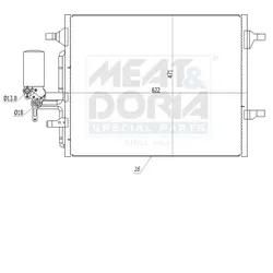 Meat & Doria 991211 Für Volvo Ford