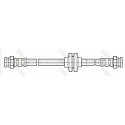 Trw Bremsschlauch Pha494 Für Fiat Chrysler