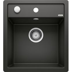 Blanco Schwarz Dalago 45 - Silgranitspüle, 46X50 Cm, Mit Ablaufsystembedienung, 525870 - Image 4