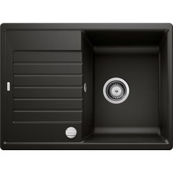 Blanco Schwarz Einbauspüle Zia 45 S Compact Silgranit - Image 4