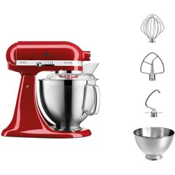 Kitchenaid Rot Artisan Küchenmaschine 4,7L 5Ksm185 Empire + 1 Zubehör Gratis* - Bild 7