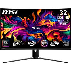 Msi Mpg 321Curxde 31.5 Zoll 4K (Uhd) Qd-Oled Panel 16:9 240 Hz Curved Gaming Monitor G 9S6-3Dd64t-005 / 9S6-3Dd64t-012 - Bild 9