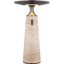 Globo Lighting Tischleuchte ¦ grau ¦ Maße (cm): H: 33,6 Ø: 20.0 Lampen & Leuchten > Tischlampen - Sconto - Bild 4