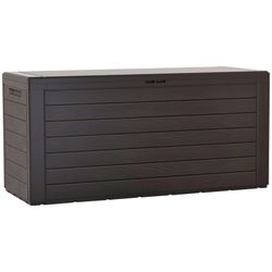 PROSPERPLAST Auflagenbox »Woodebox«, BxHxL: 438 x 550 x 1160 mm, witterungs- und frostbeständig - braun - Image 5