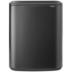 Brabantia BO Mülleimer 2x30 l 233609, Confident Grey - Bild 4