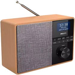 Philips Unisex Baby Dunkelblau Radio "Tar5505", Braun (Hellbraun), B:20,66Cm H:14cm T:10,6Cm, Radios - Bild 9