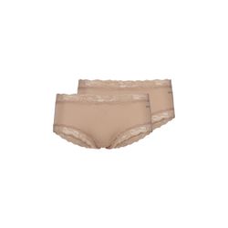 Skiny Damen Beige - Panty Doppelpack Advantage Modal Lace - Gr. - 42 - Bild 5