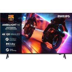 Philips 215Cm 85" Miniled Ambilight Smart Tv Fernseher Titanos Schwarz 85Mled910/12 - Bild 5