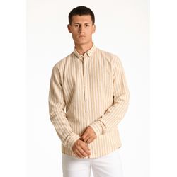 Lindbergh Herren Freizeithemden Beige Gr. Mittel - Bild 4