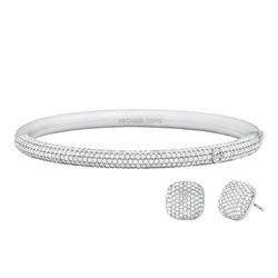 Michael Kors Schmuck-Set Kors Brilliance, Silber Metall für Damen MKJ8618SET, Christ - Image 4