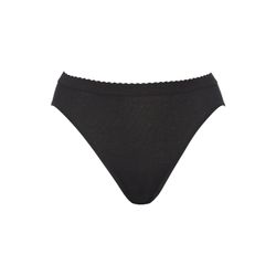 Calida Damen Schwarz Slip "Slip Iconics Brief 1Er Pack", Gr. 40-42, Obermaterial: 100% Baumwolle Co., Unterhosen Slip - Bild 6