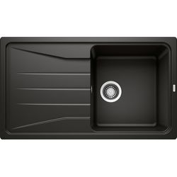 Blanco Schwarz Sona 5 - Silgranitspüle, 86X50 Cm, 525972 - Image 4