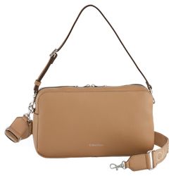 Calvin Klein Damen Beige Handtasche Webbing 2X Strap Lg Camera Bag Nosize - Image 6