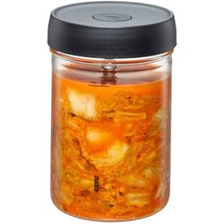 Gefu Schwarz Gärglas 1 Liter Modernes Design - Image 8