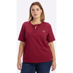 Sheego Damen Kirsche Kurzarmshirt - Bild 5