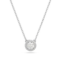 Swarovski - Damen Angelic Anhänger Rundschliff Pave Weiß Una 5636264 - Accessories - Damen - Grau - One Size - Bild 7