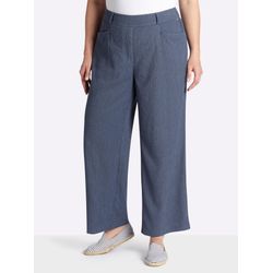 Sheego Damen Rauchblau Schlupfhose - Bild 4