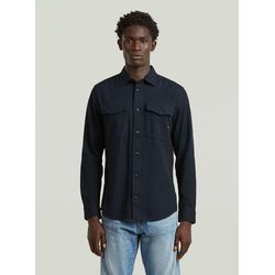 G-Star Herren Bleu Langarmshirt Marine - Bild 4
