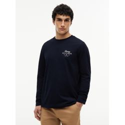Tommy Hilfiger - Herren - Langarmshirt - M - Marine - Bild 3