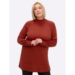 Rostrot Longpullover - Bild 5