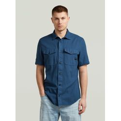 G-Star Bleu Hemd Marine Slim - Bild 4