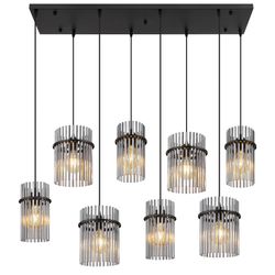 Globo Lighting Hängeleuchte schwarz Maße (cm): B: 38 H: 125 - Höffner - Bild 5