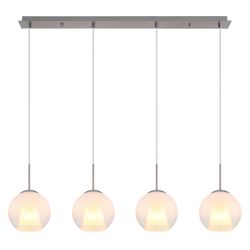 Globo Lighting Pendelleuchte silber Maße (cm): B: 100 H: 120 - Höffner - Bild 5