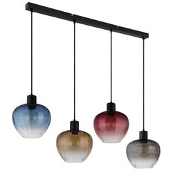 Globo Lighting Hängeleuchte ¦ schwarz ¦ Maße (cm): B: 24 H: 120 Lampen & Leuchten > Hängeleuchten - Sconto - Bild 3