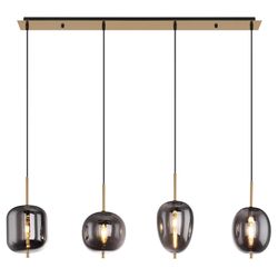 Globo Lighting Hängeleuchte gold Maße (cm): B: 18,5 H: 120 - Höffner - Bild 5