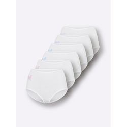 Wäschepur Damen Taillenslip Weiß, Größe 46 - Bild 4
