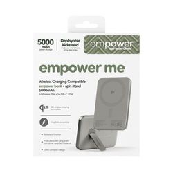 Panzerglass Empower Powerbank W. Spin Stand 5000Mah Titanium
