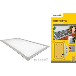 Schellenberg Lichtschachtabdeckung Mit Aluminiumrahmen | 55X110 Cm | Insektenschutz Silber Größe 55 X 110 Cm - Image 5