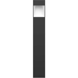 Eglo Grau Stehlampe "Manfira Außen-Stehlampe, Außenleuchte, Alu, Ip44, Außenlampe, Lampe", Schwarz (Grau), 1, H: 87Cm, 1 Stk., Leuchten, Stehleuchte - L... - Bild 5