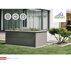 Biohort Pflanzbeet Belvedere B 201 x T 53 cm (Gr. 200) 77 cm (MAXI) silber-metallic - Image 4
