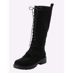 Schwarz Schnürstiefel - Bild 4