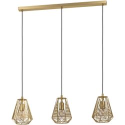 Eglo Braun Pendelleuchte, Stype – Goldfarben – Ca.20x110x96cm - Bild 5