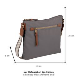 Camel Active BARI Cross Bag L Dunkelgrau - Bild 6