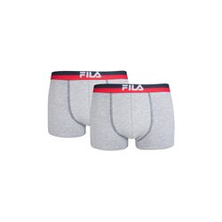 VAN GRAAF Fila Herren Grau Boxershort 2Er Pack Baumwolle Klein - Bild 5
