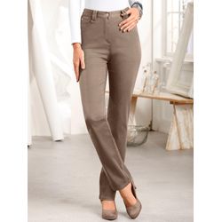 Taupe Stretch-Hose - Bild 4