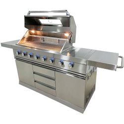 Buschbeck Edelstahlfarben Gasgrill "Outdoorküche Bristol" von Baur - Image 6