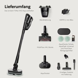 Miele Obsidianschwarz Akku-Hand-Und Stielstaubsauger "Triflex Hx3 Aqua" von Baur - Image 4