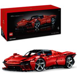 Lego Unisex Rot Konstruktionsspiele Ferrari Daytona Sp3 Technic - Image 10