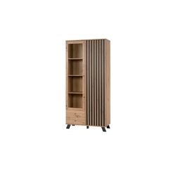 Vitrine   ¦ holzfarben ¦ Maße (cm): B: 92 H: 198,5 T: 40.0 Schränke > Vitrinen - Sconto - Image 4