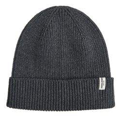 Jack & Jones Herren Dunkelgrau Strickmütze "Jacbrink Beanie Ln" Baumwolle In Rippenoptik von Baur - Bild 3