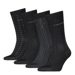 Calvin Klein Herren Schwarz Lange Socken 701241207 - Bild 2